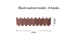 Piano Key Wall Coat Rack (One Piece) Wood Simplicity