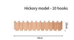 Piano Key Wall Coat Rack (One Piece) Wood Simplicity