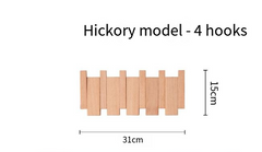 Piano Key Wall Coat Rack (One Piece) Wood Simplicity