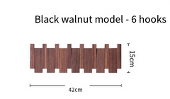 Piano Key Wall Coat Rack (One Piece) Wood Simplicity